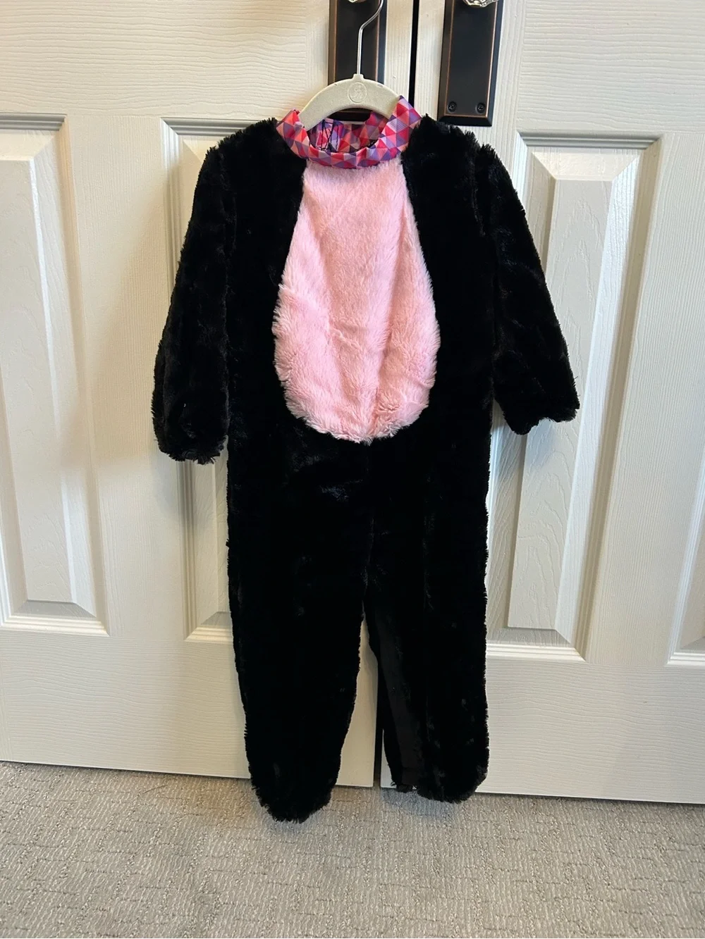 Spooktacular Black Kitten Kids Costume - Black with Pink Accents 3T (3-4)